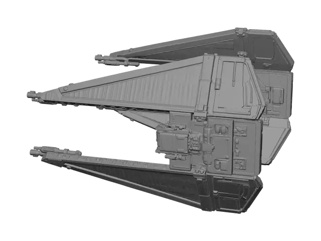 3D model for Weathered Tie Interceptor