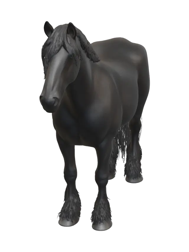 3D model for Weathered Fat Horse