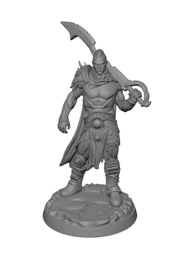 3D model for Bloodreaver Warlord