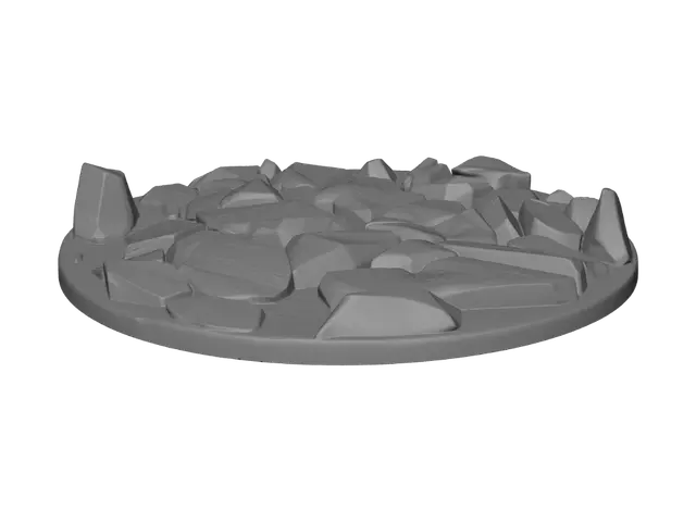 3D model for Circular Stone Mosaic