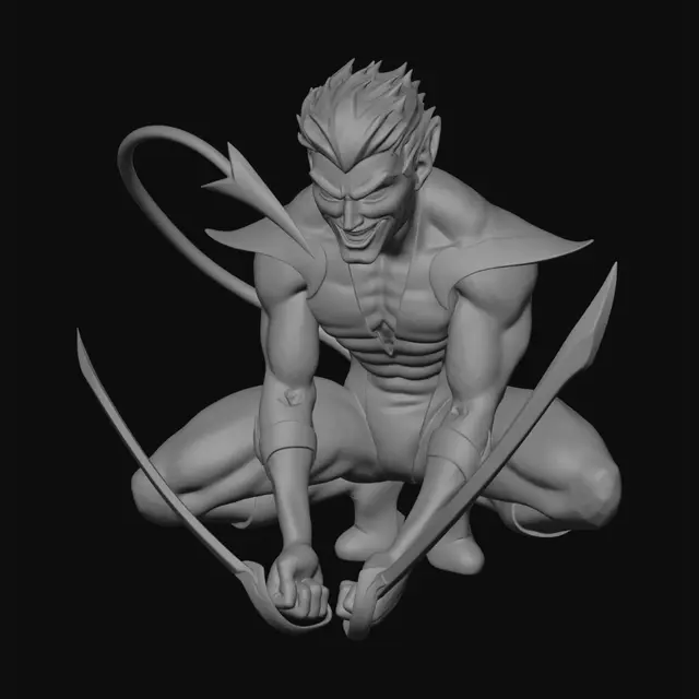 3D model for Midnight Swordsman