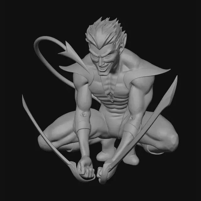 3D model for Midnight Swordsman