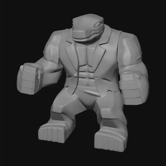 3D model for Emerald Colossus in a Suit