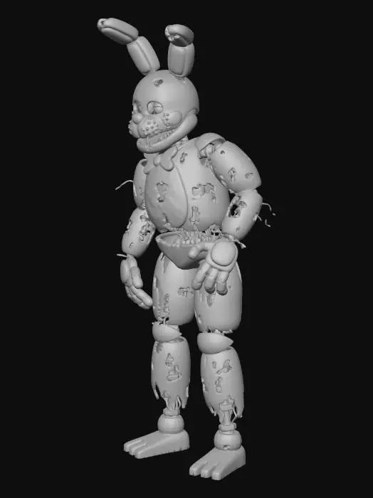 Free Springtrap 3D Models - Download Instantly | Meshy
