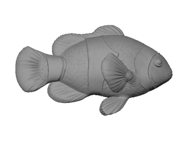 3D model for Radiant Clownfish