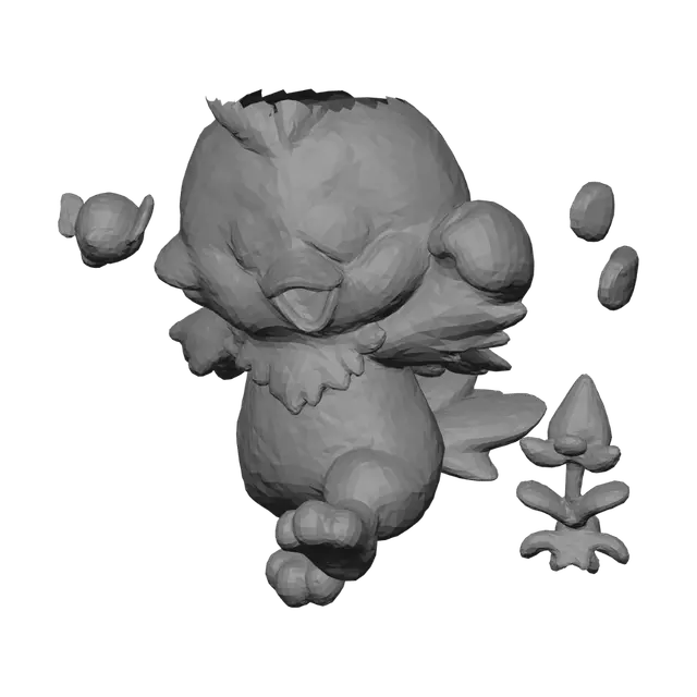 3D model for Coin Dash Chick