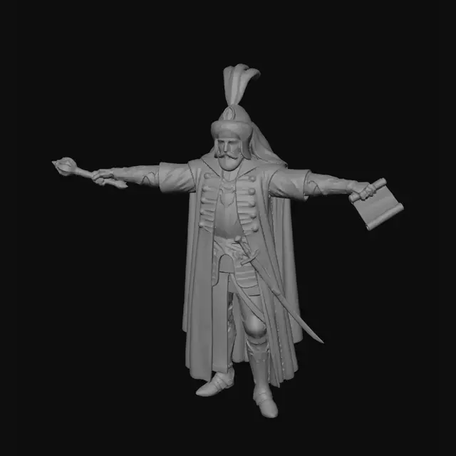 3D model for Sultan Murad IV Hakan