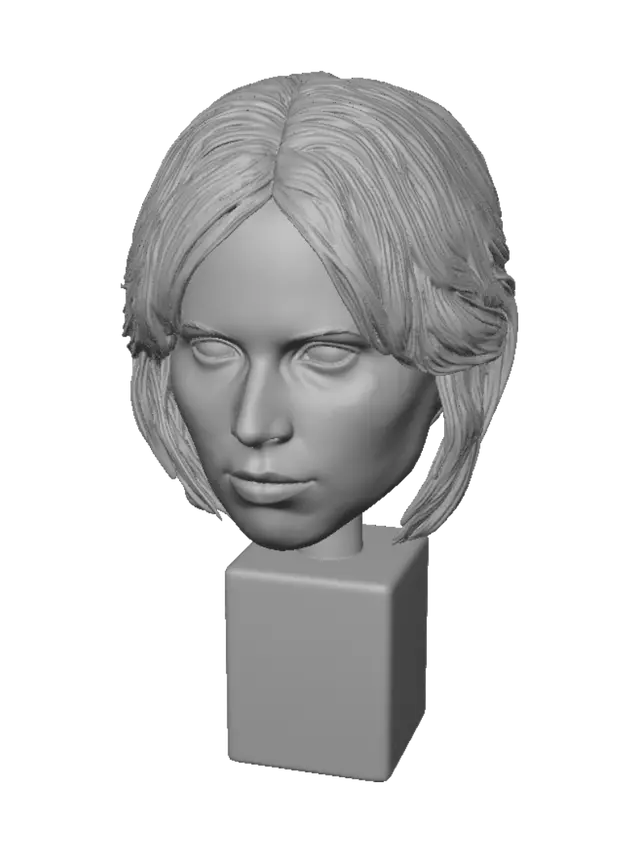 3D model for Hyperrealistic Doll Head