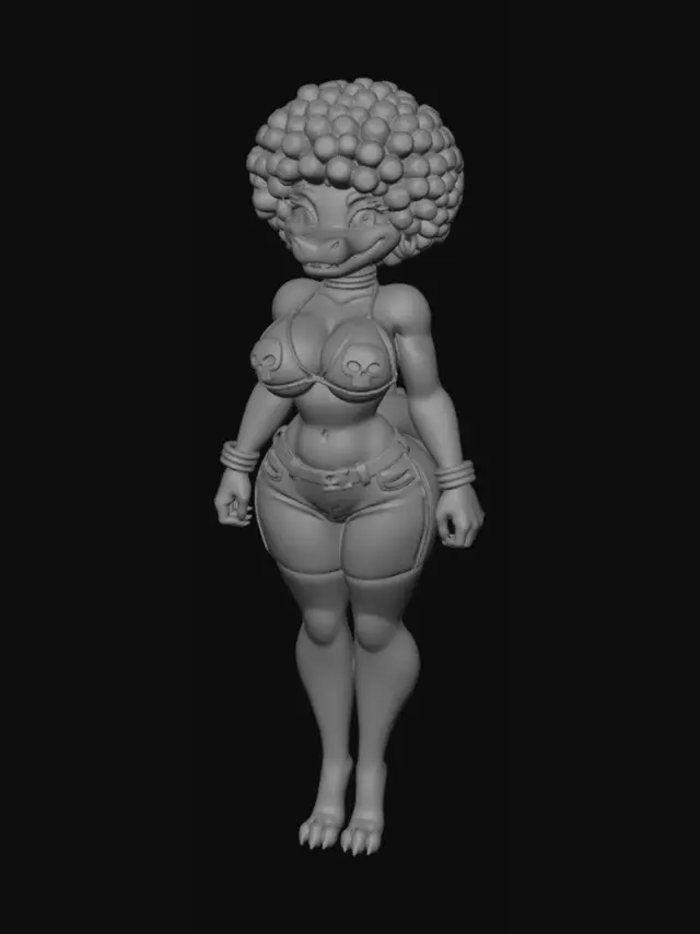 3D model for Beachside Croc Queen