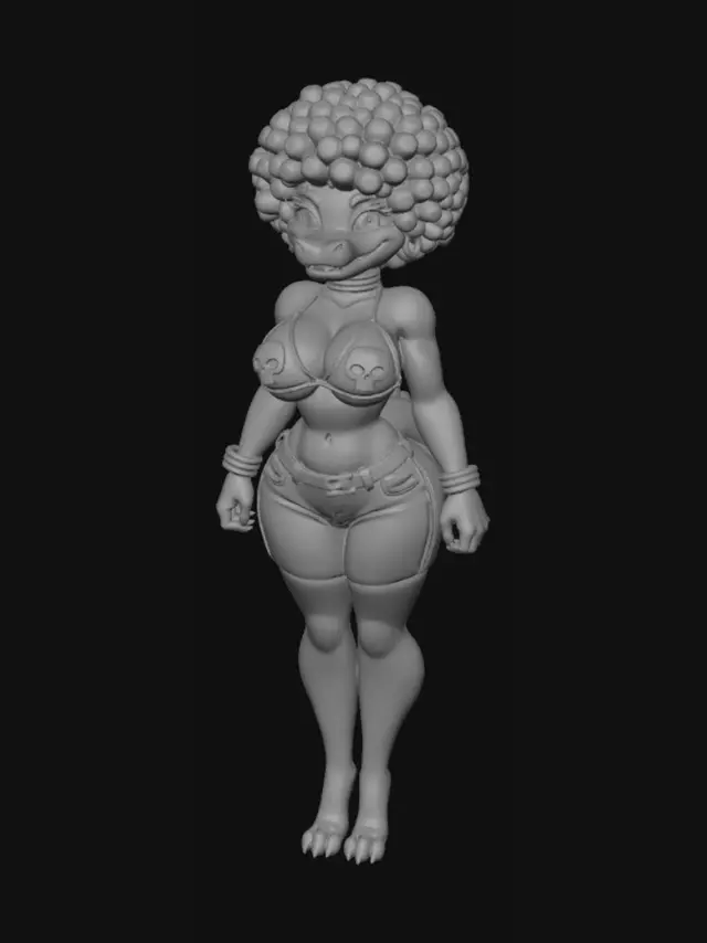 3D model for Beachside Croc Queen