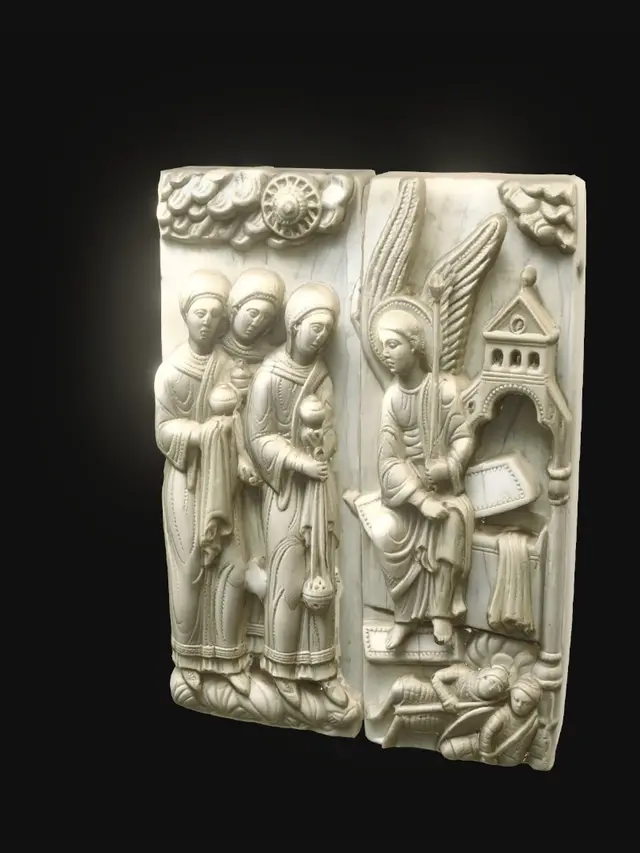 3D model for Angels and Saints in a Church Panel