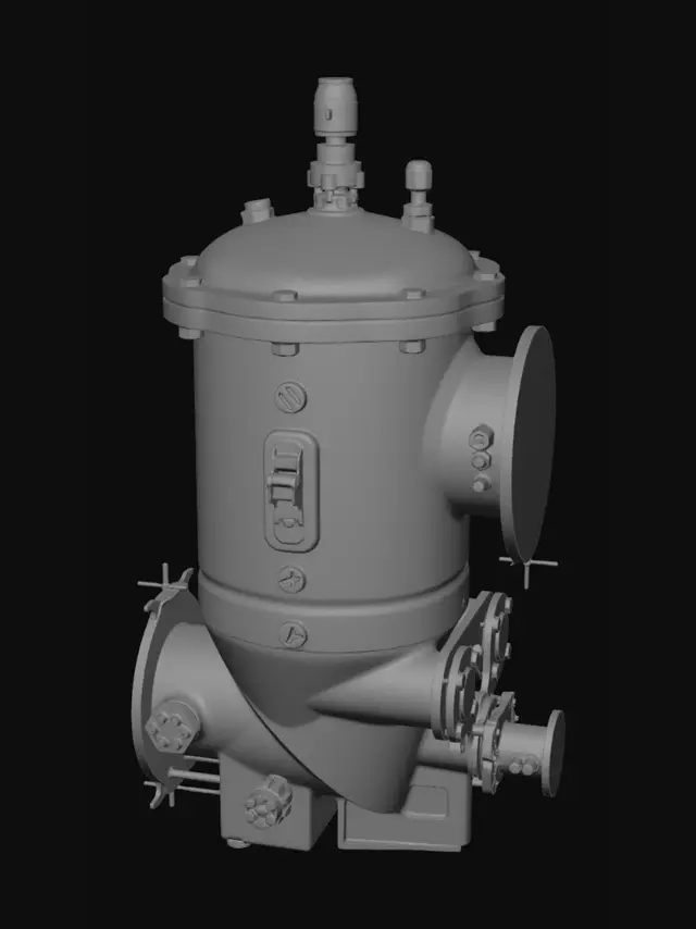 3D model for AFU Dimensional Drawing for Ballast Water Management System