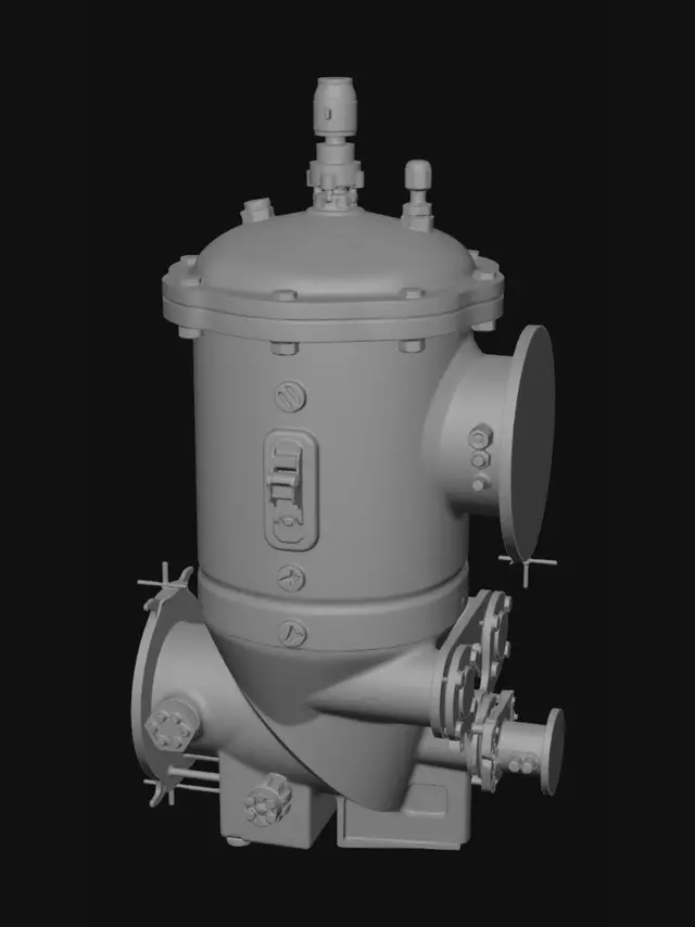 3D model for AFU Dimensional Drawing for Ballast Water Management System