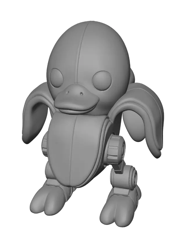 3D model for Quackbot
