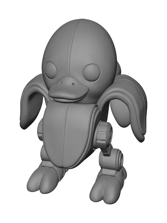 3D model for Quackbot