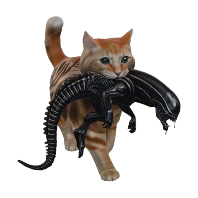 3D model for ALIEN CAT