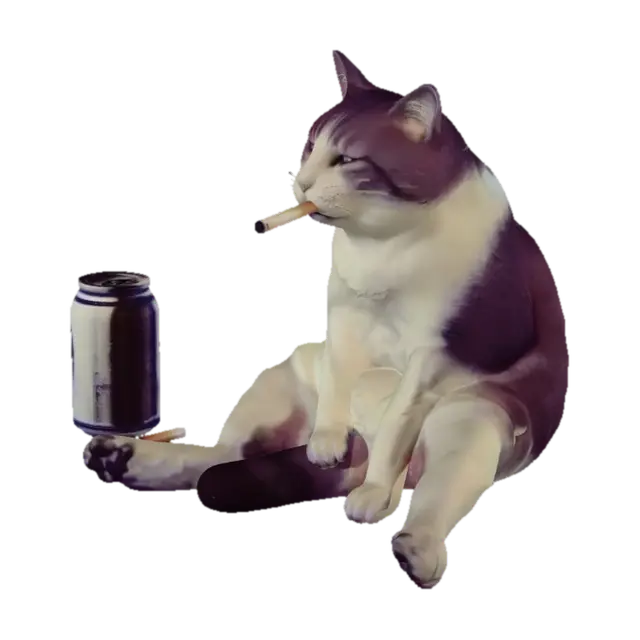 FREDDY CAT - Meme のAI生成3Dモデル