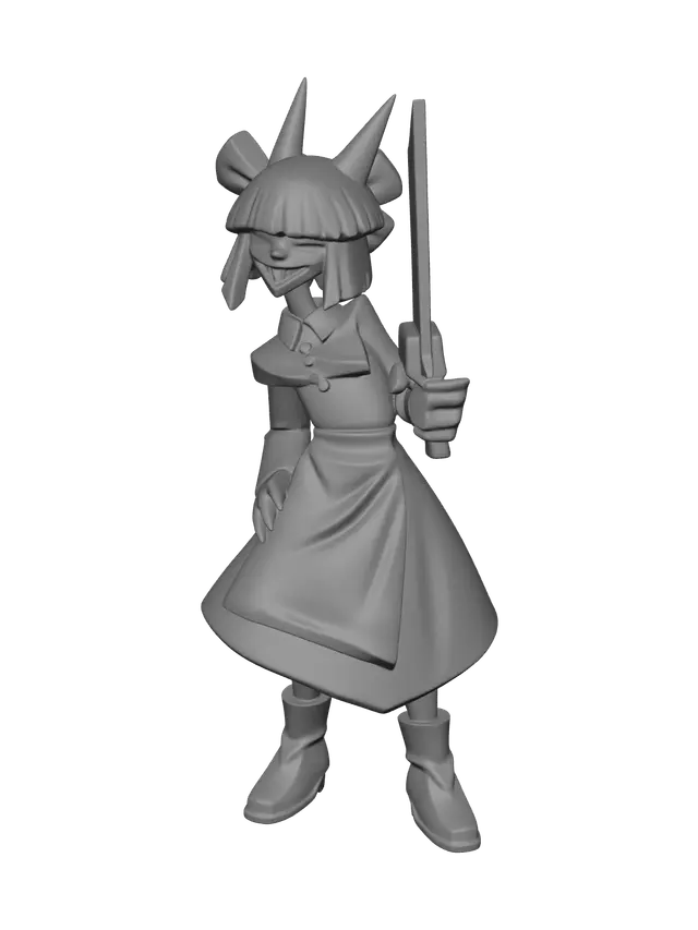 3D model for Ornate Miss Bloomie