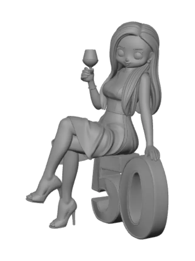 3D model for Fifty and Fabulous