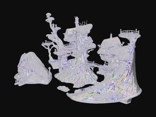 3D model for Enchanted Canopy Village
