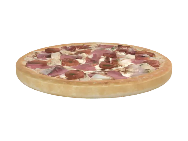 3D model for Meat Lovers Pizza