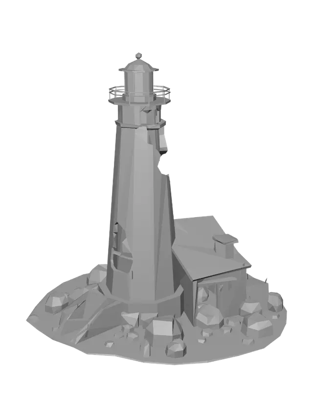 3D model for Forsaken Beacon