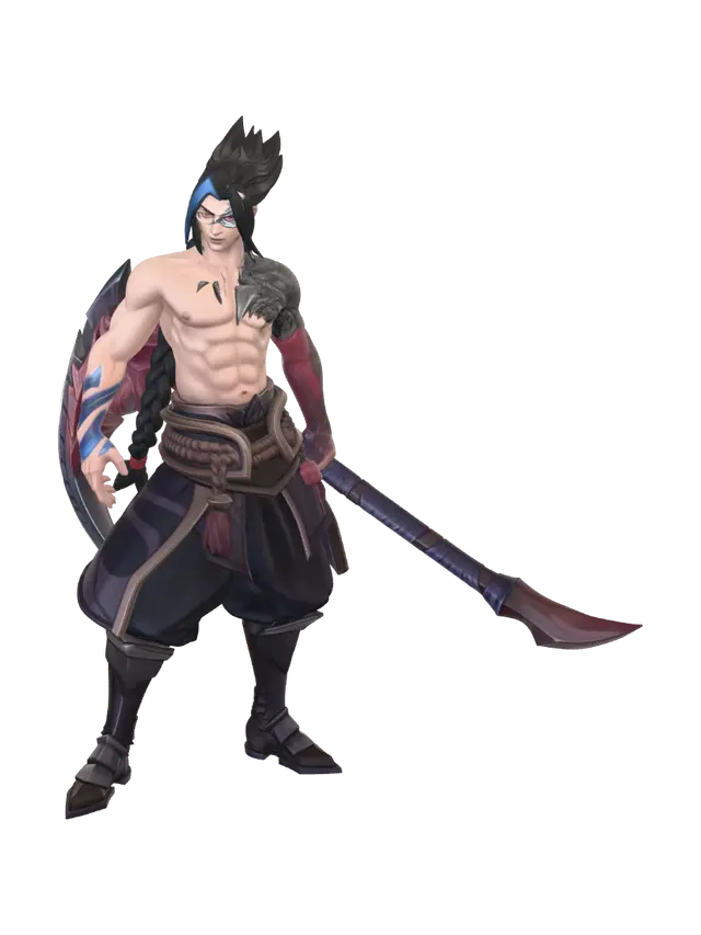 Kayn League of Legends - Leagueoflegends 3D model, vytvořený pomocí AI