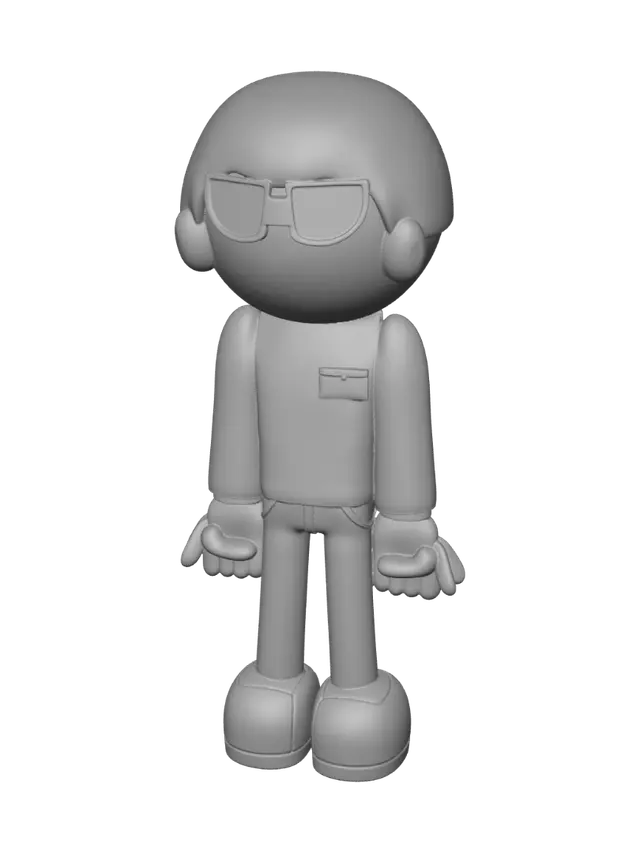 3D model for Midnight Hoodie