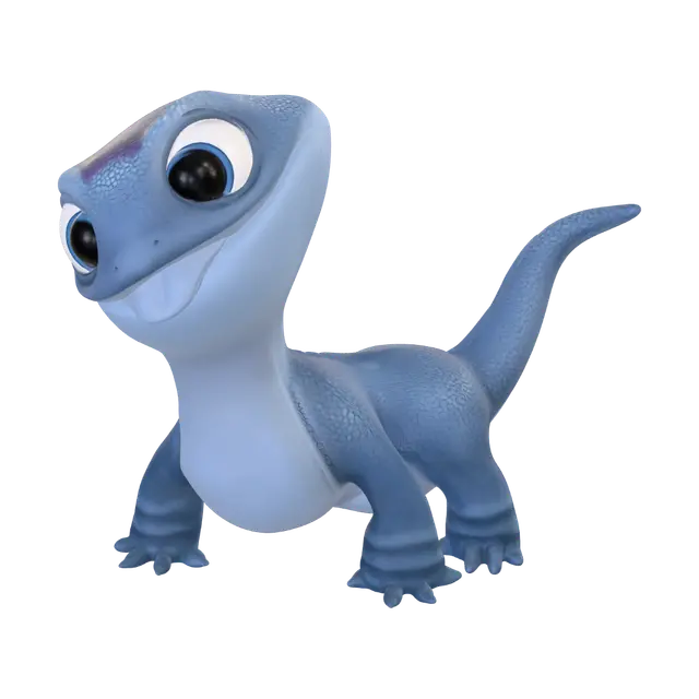 3D model for Blue Dino