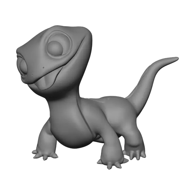 3D model for Blue Dino