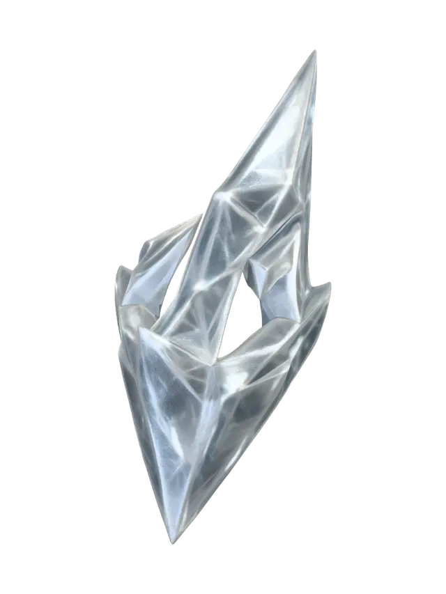 3D model for Crystal Shard Emblem