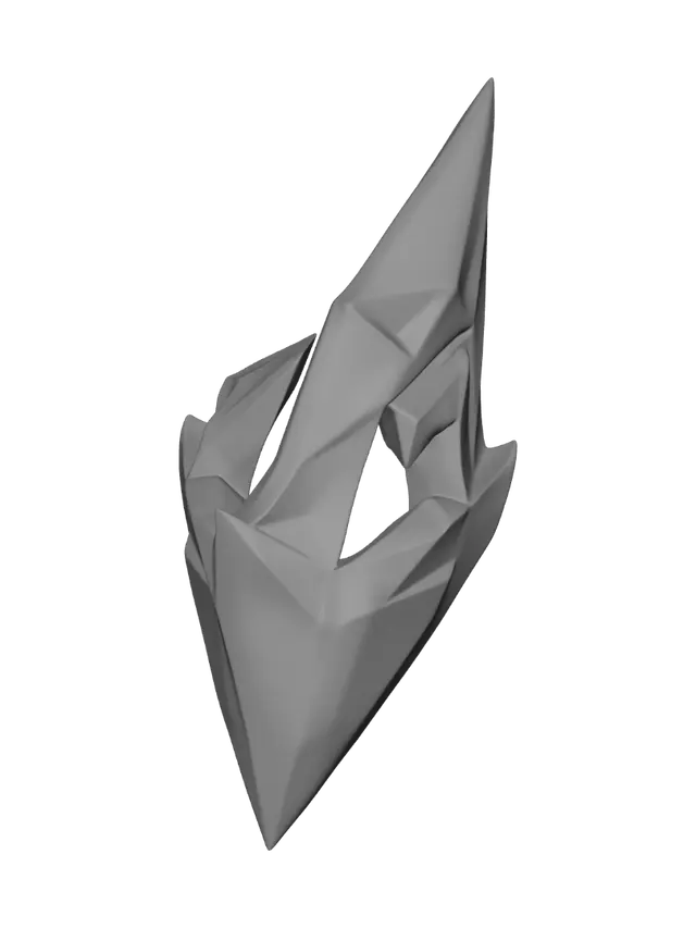 3D model for Crystal Shard Emblem