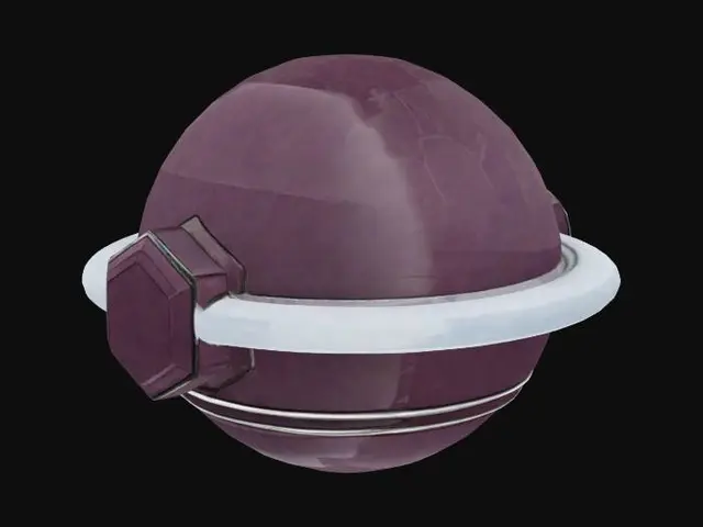 3D model for terrlized orb