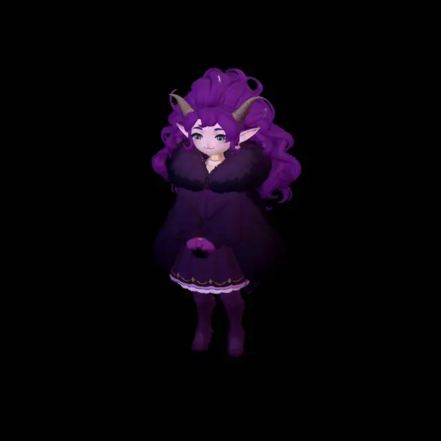 3D model for Nocturne Velvet