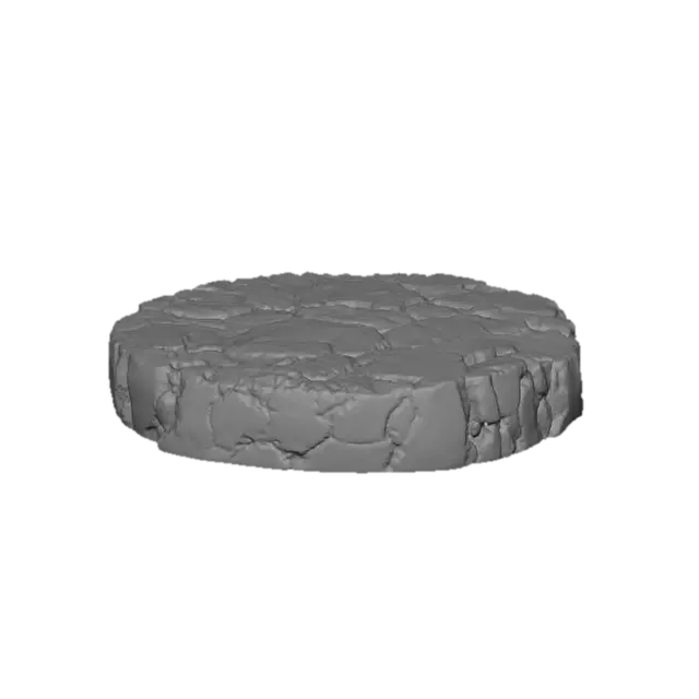 3D model for Cracked Lava Circle
