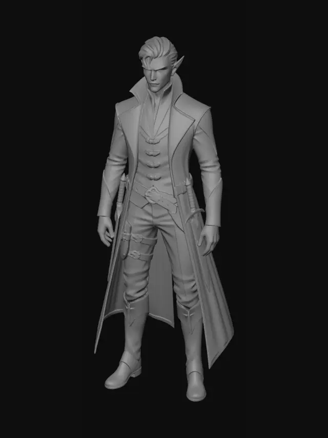 3D model for Ivory Vanguard