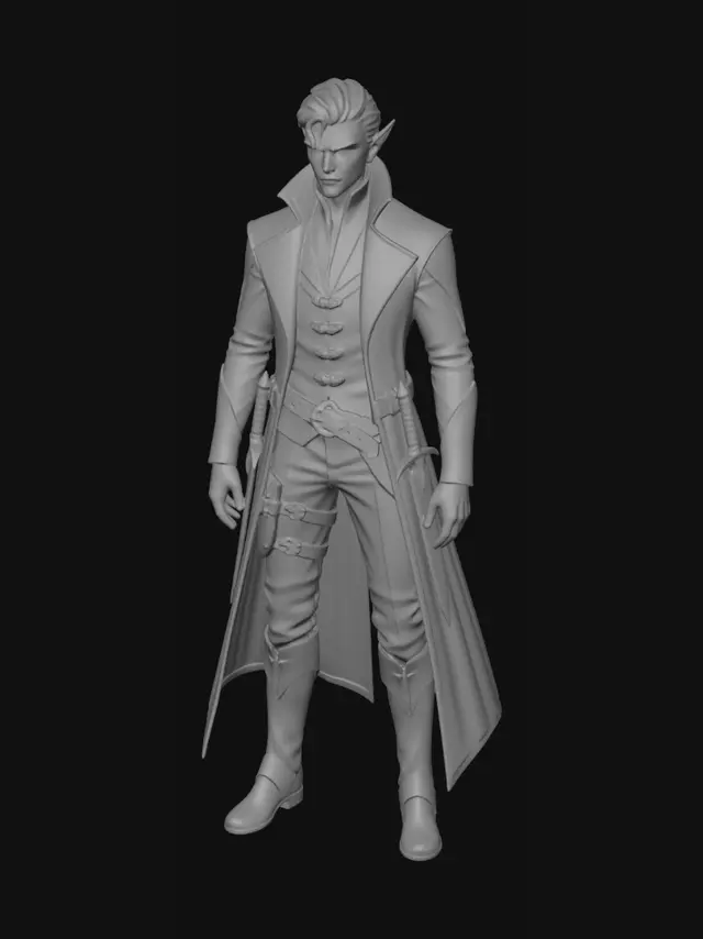 3D model for Ivory Vanguard