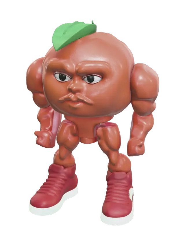 Stylized O Din Din Din Dun - Odin 3D model, vytvořený pomocí AI