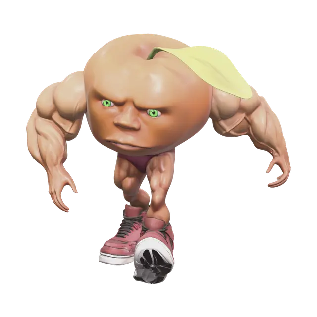 Stylized O Din Din Din Dun - Odin 3D model, vytvořený pomocí AI