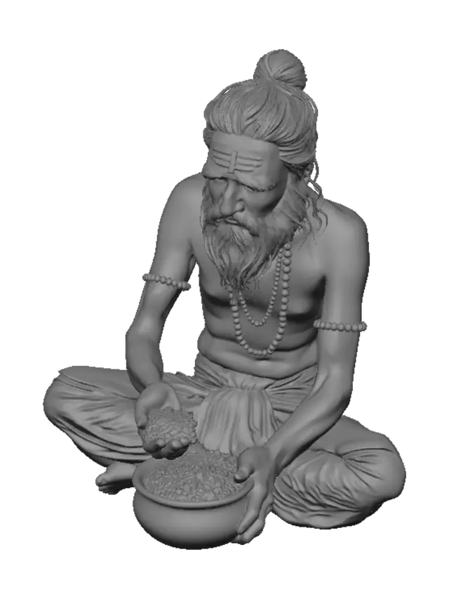 3D model for Sage in the Rain