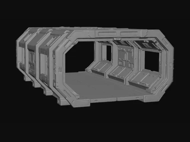 3D model for Orbital Cargo Module