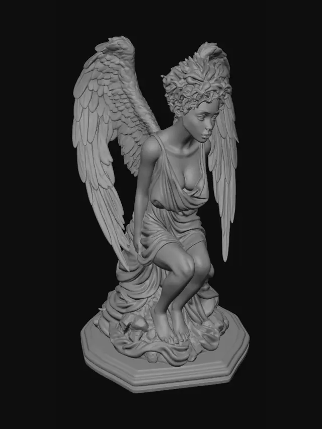 3D model for Angelic Solitude