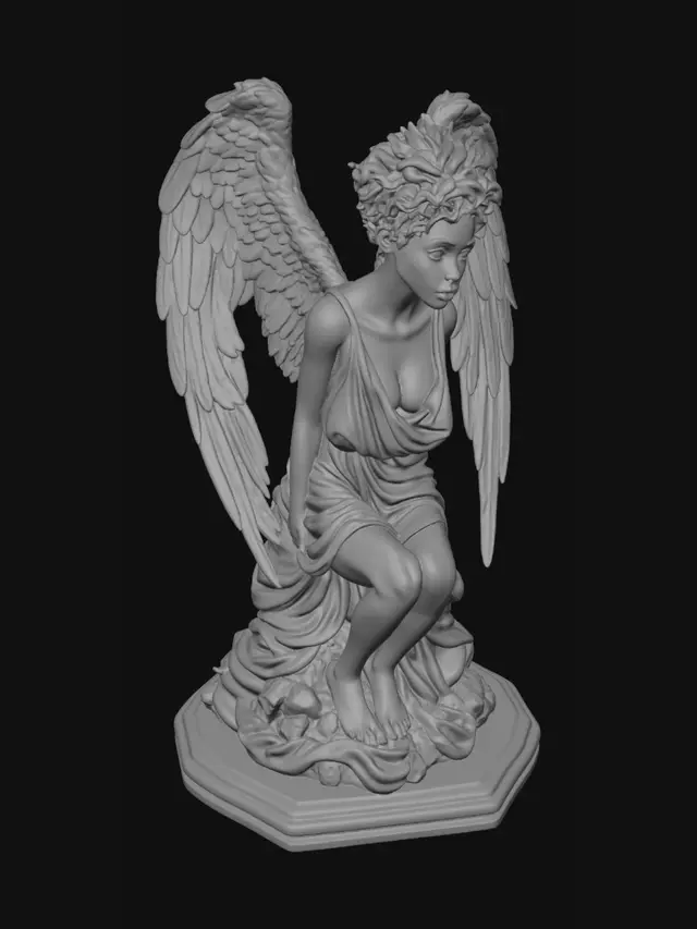 3D model for Angelic Solitude