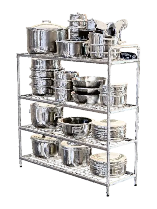 Kitchen Organizer - Rack 3D model, vytvořený pomocí AI