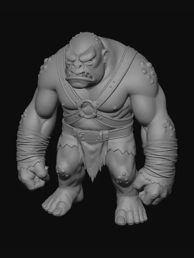 3D model for Grimjaw the Bruiser