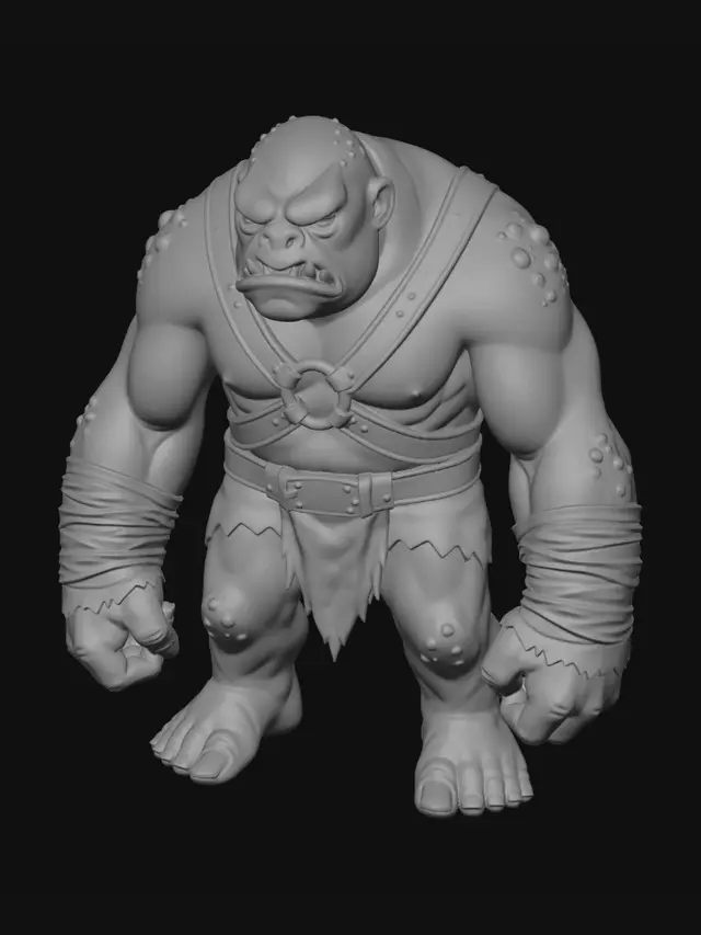 3D model for Grimjaw the Bruiser