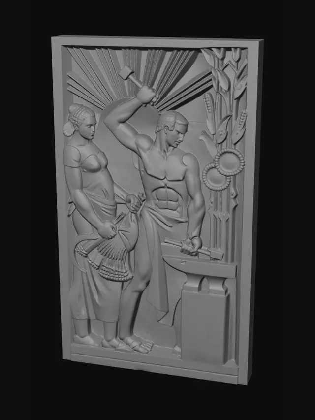 3D model for Hammer and Harvest