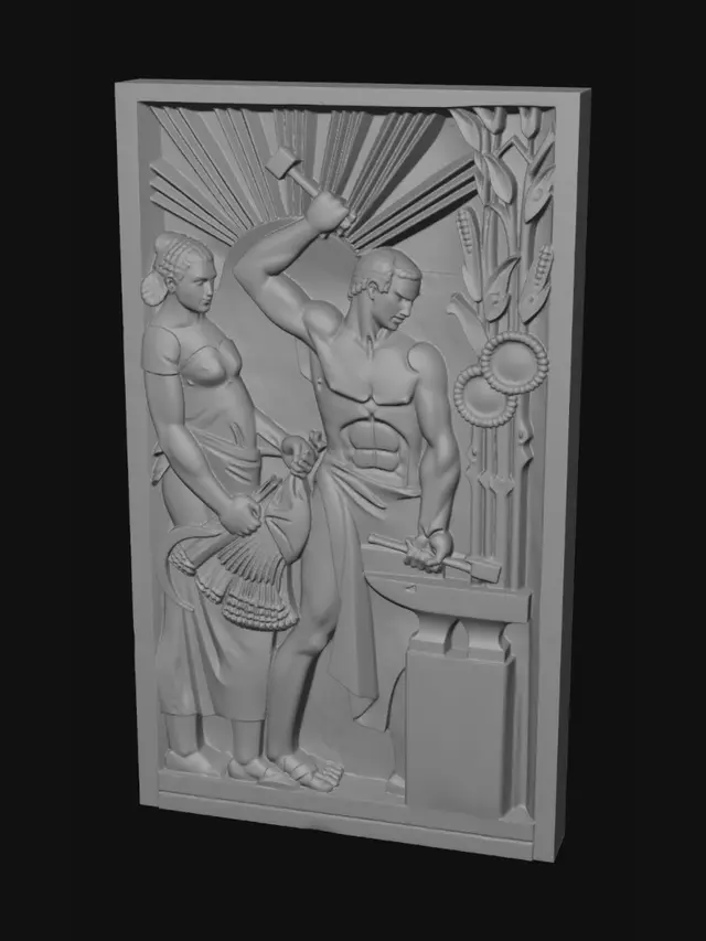 3D model for Hammer and Harvest