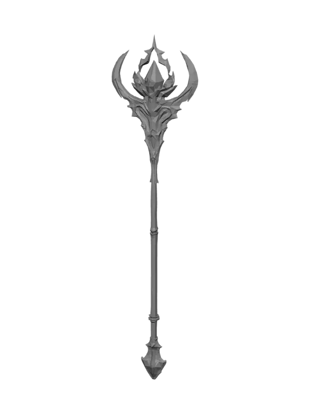 3D model for Voidcrystal Scepter