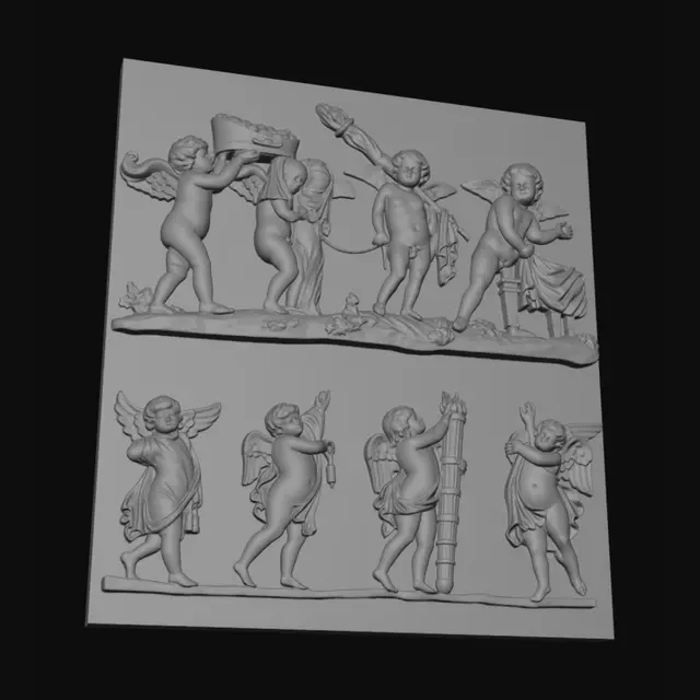 3D model for Heavenly Helpers